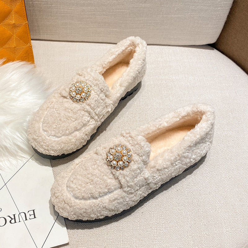 KATY | Ultra Comfortable Teddy Loafers