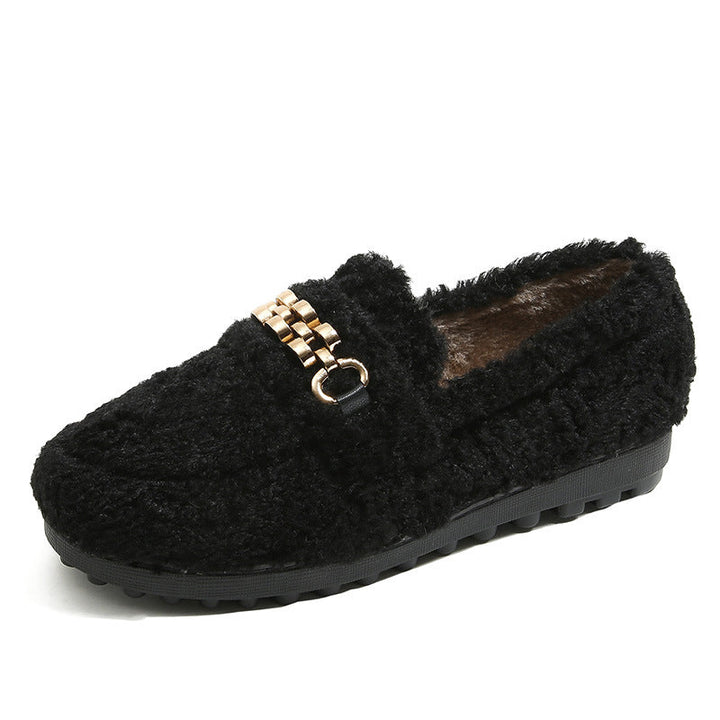 GLADYS| Ultra Comfortable Teddy Loafers