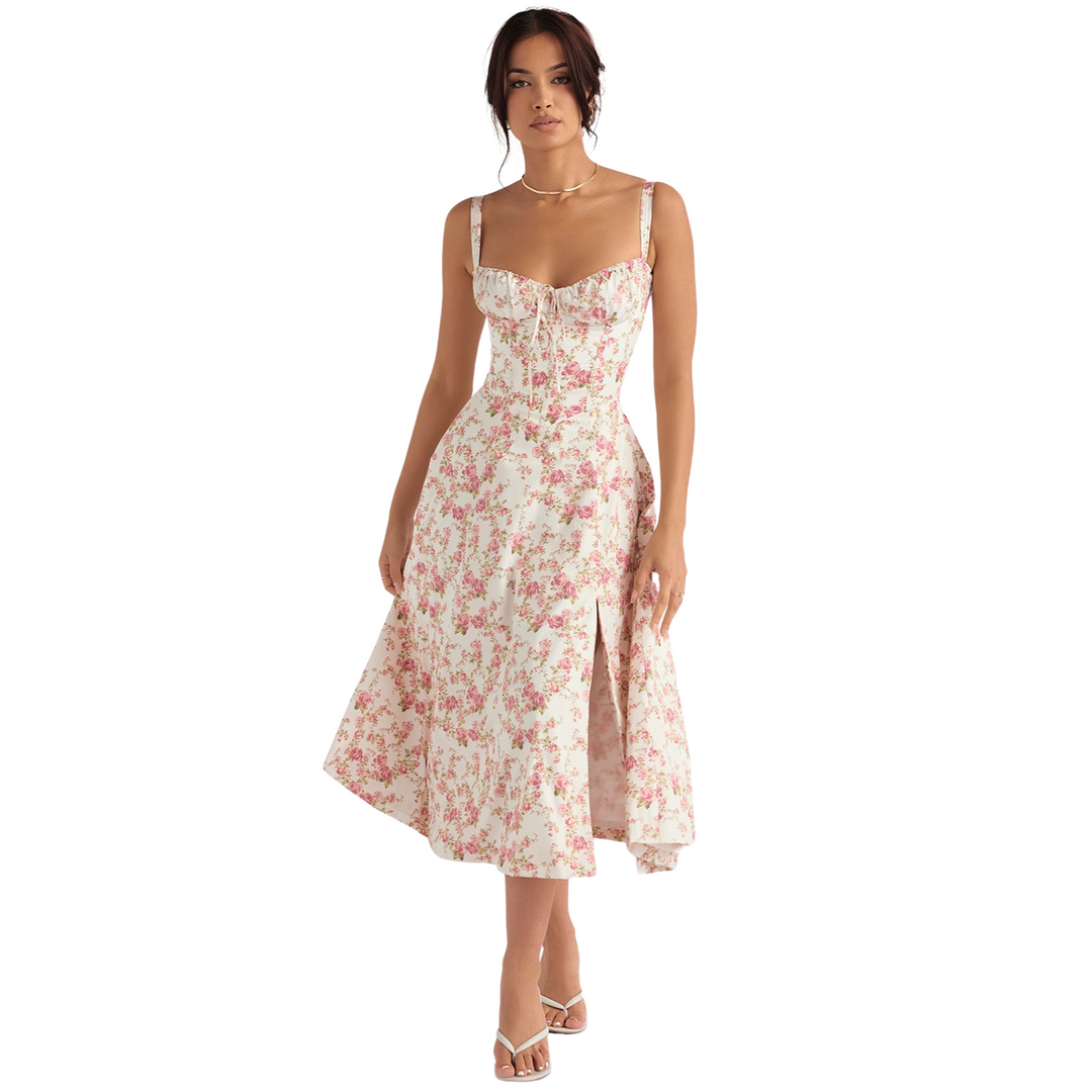 Tirzah - Flowy Boho Slip Skirt Dress