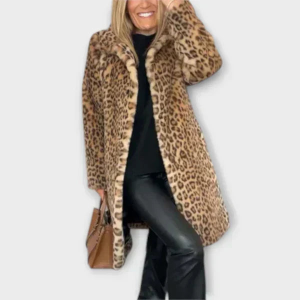 Amara | Leopard Print Coat