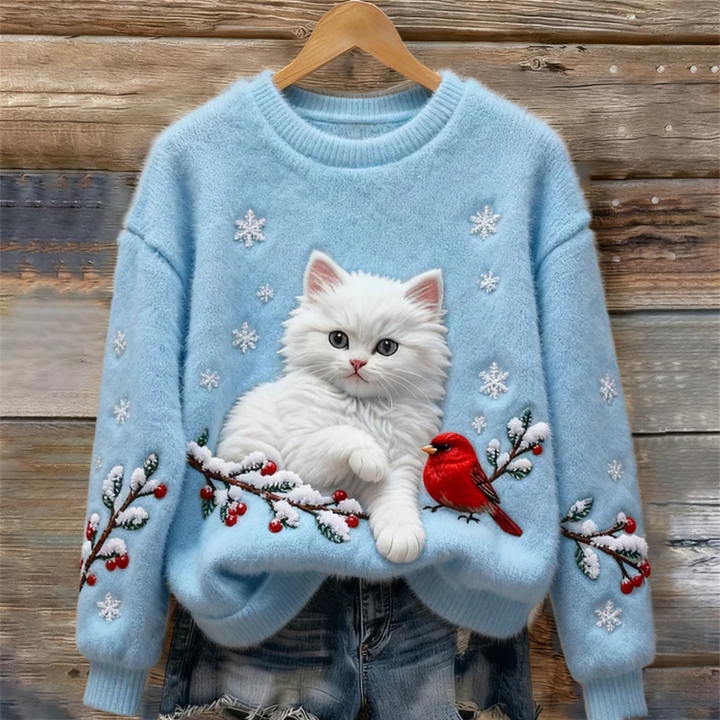 Talbot™ | Winter Kitten Teddy Sweater