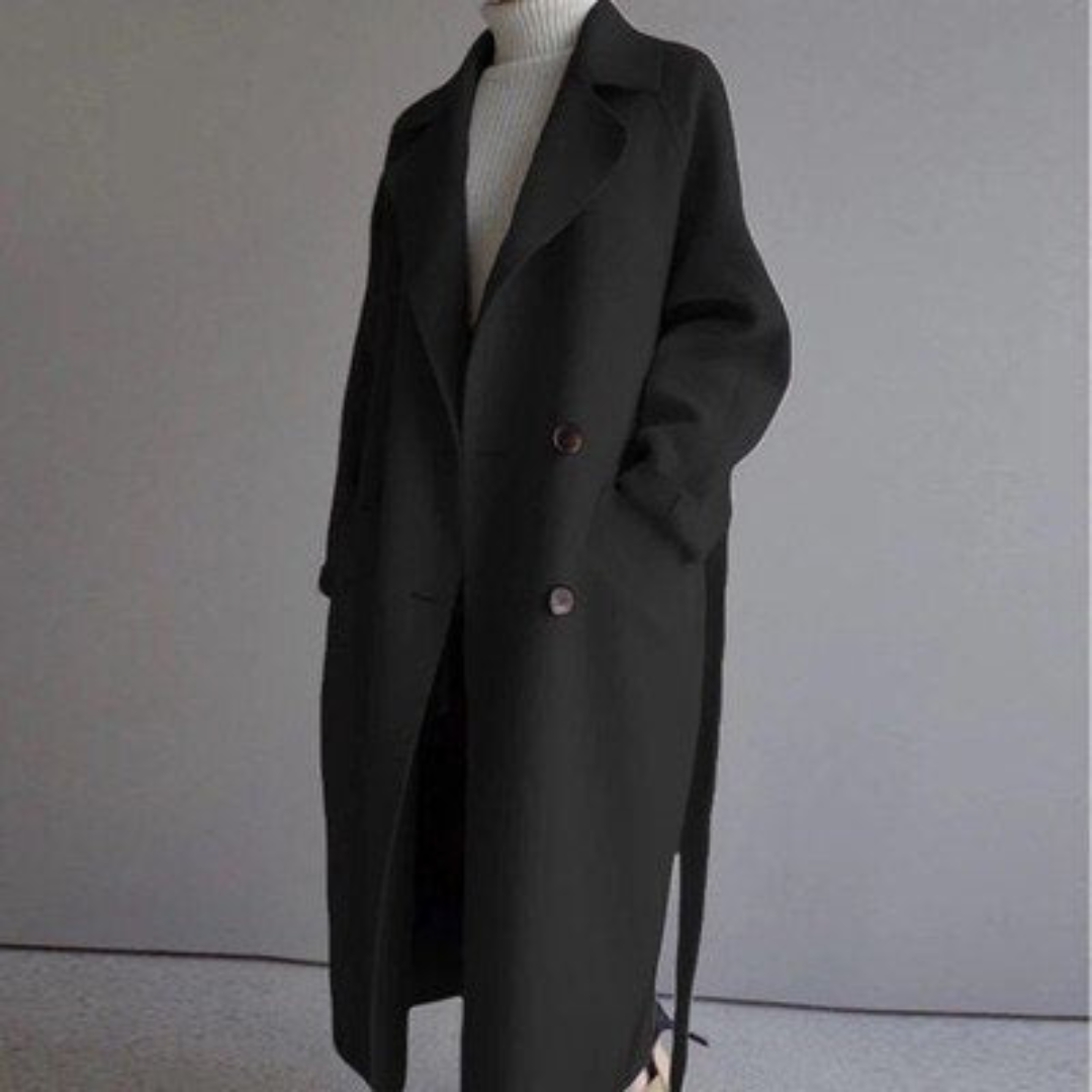 Adela | Elegant Long Overcoat