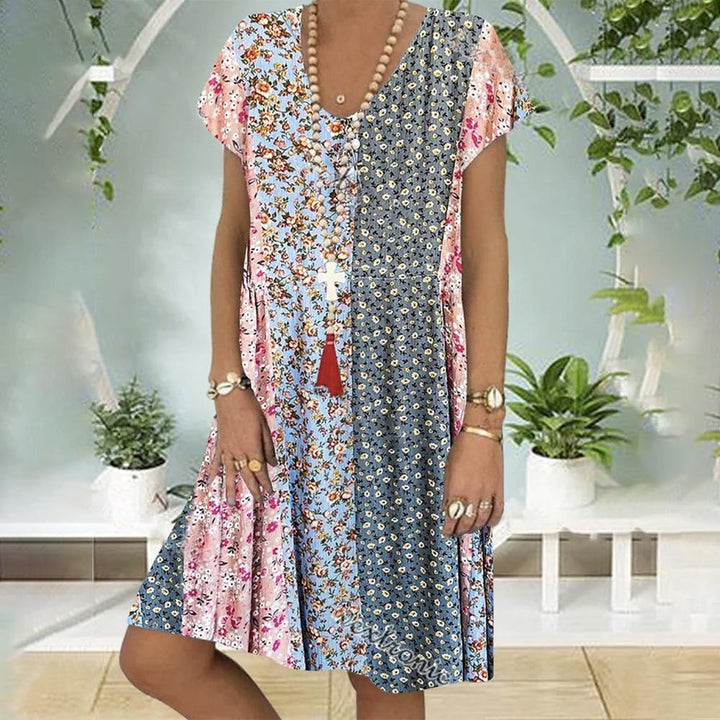 Soleil | Boho Floral Summer Dress