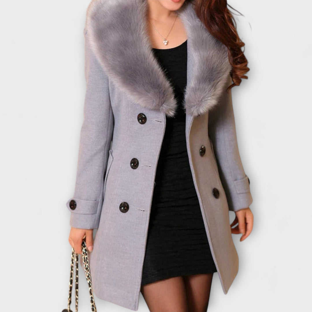 Nadine | Warm Winter Coat – Elegant Women’s Jacket