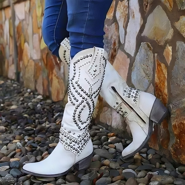 Rumi | Western Knee-High Boots