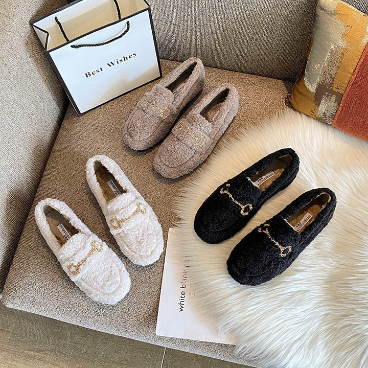 AMPARO | Ultra Comfortable Teddy Loafers