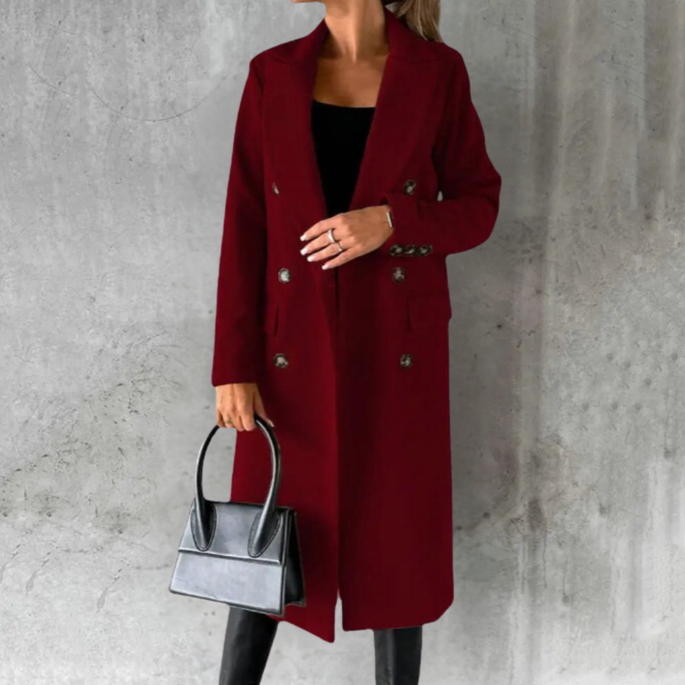 Noa - Elegant Double-Breasted Coat