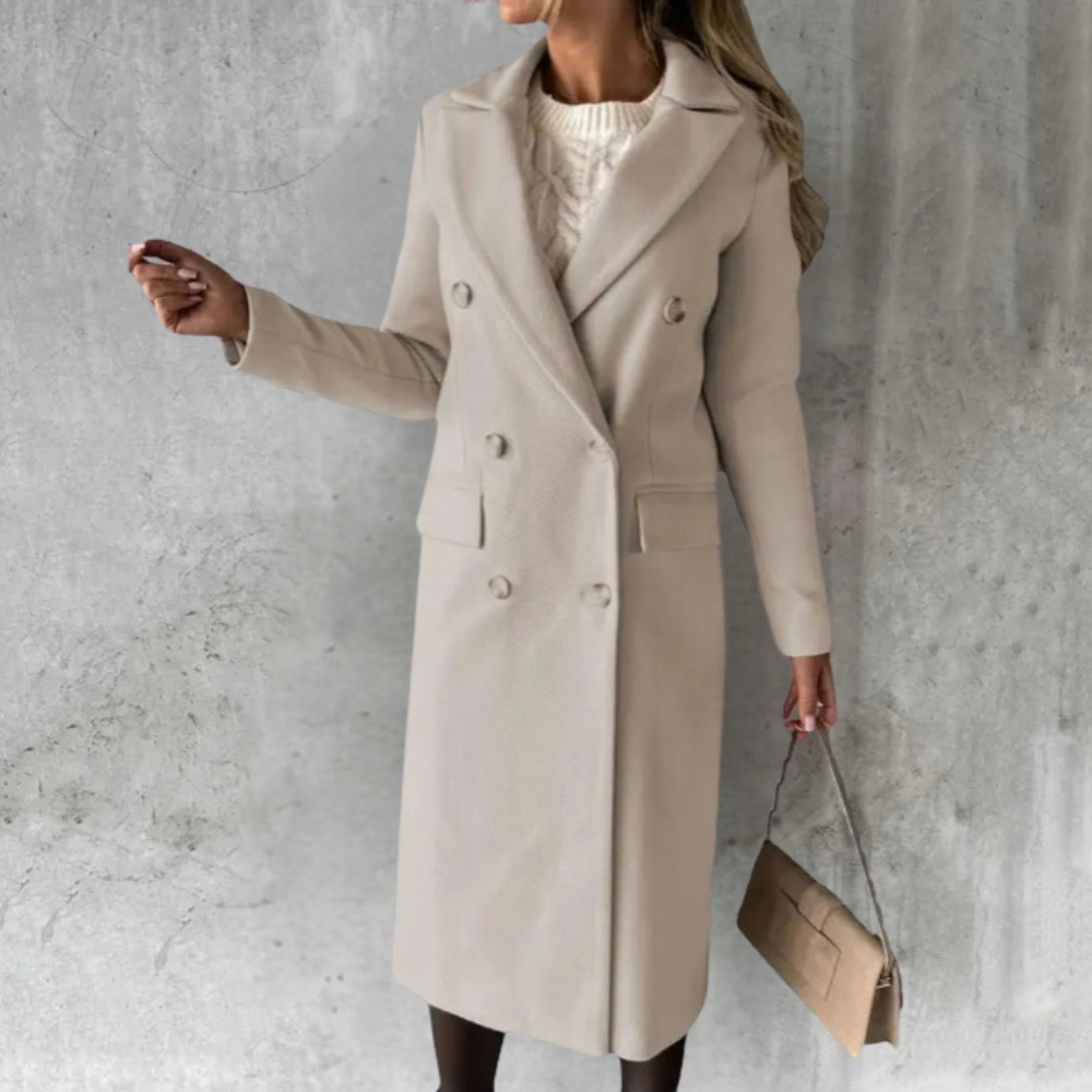 Noa - Elegant Double-Breasted Coat