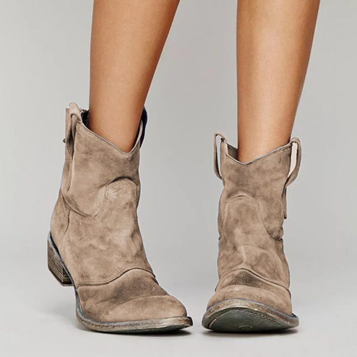 Courtney | Chic Suede Ankle Boots