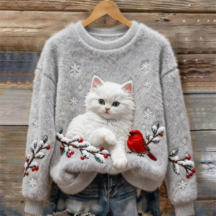 Talbot™ | Winter Kitten Teddy Sweater