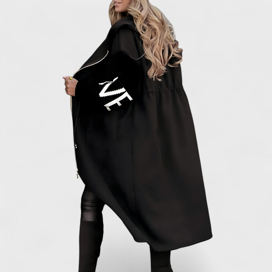 Rosana | Elegant Hooded Coat