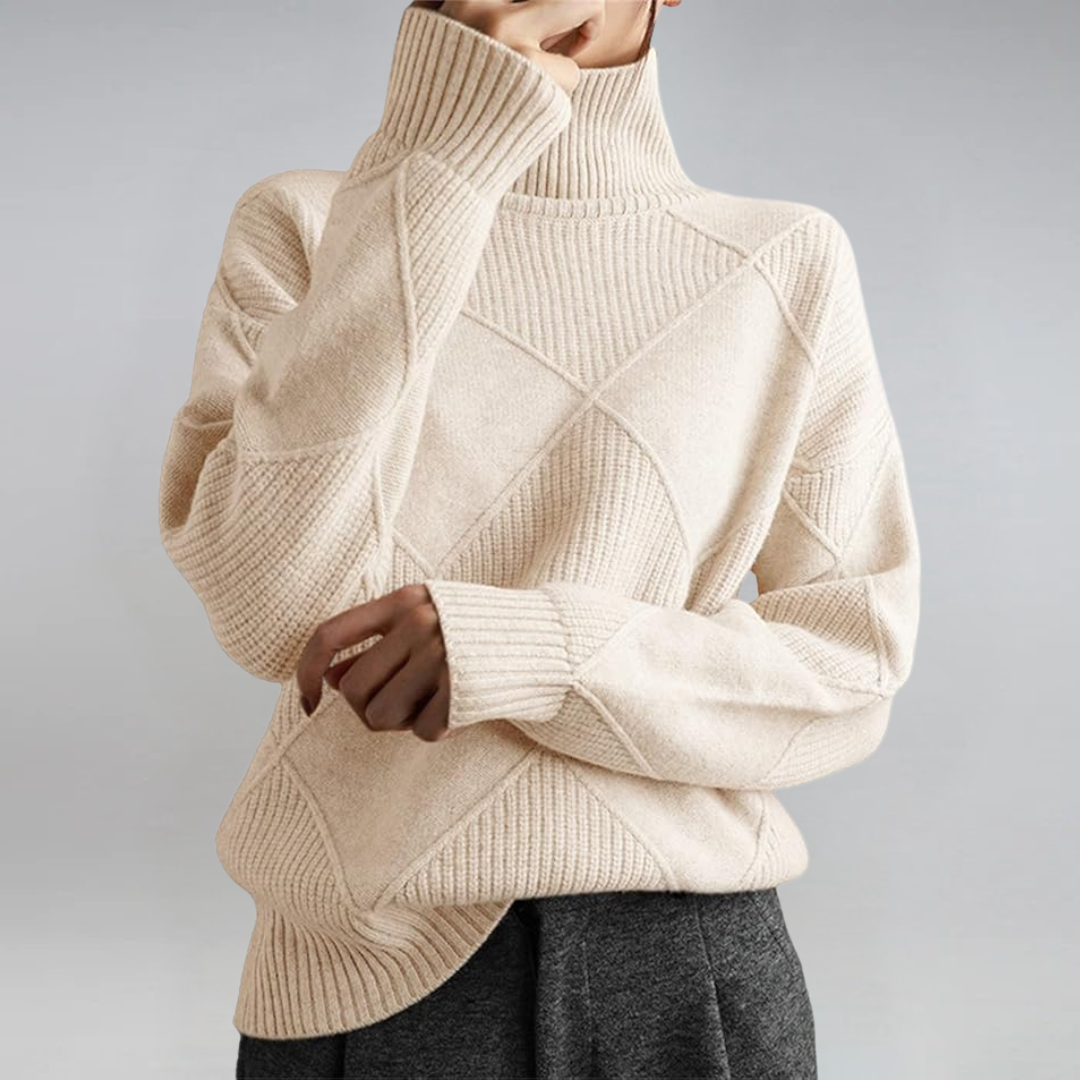 Anne | Luxe Turtleneck Sweater