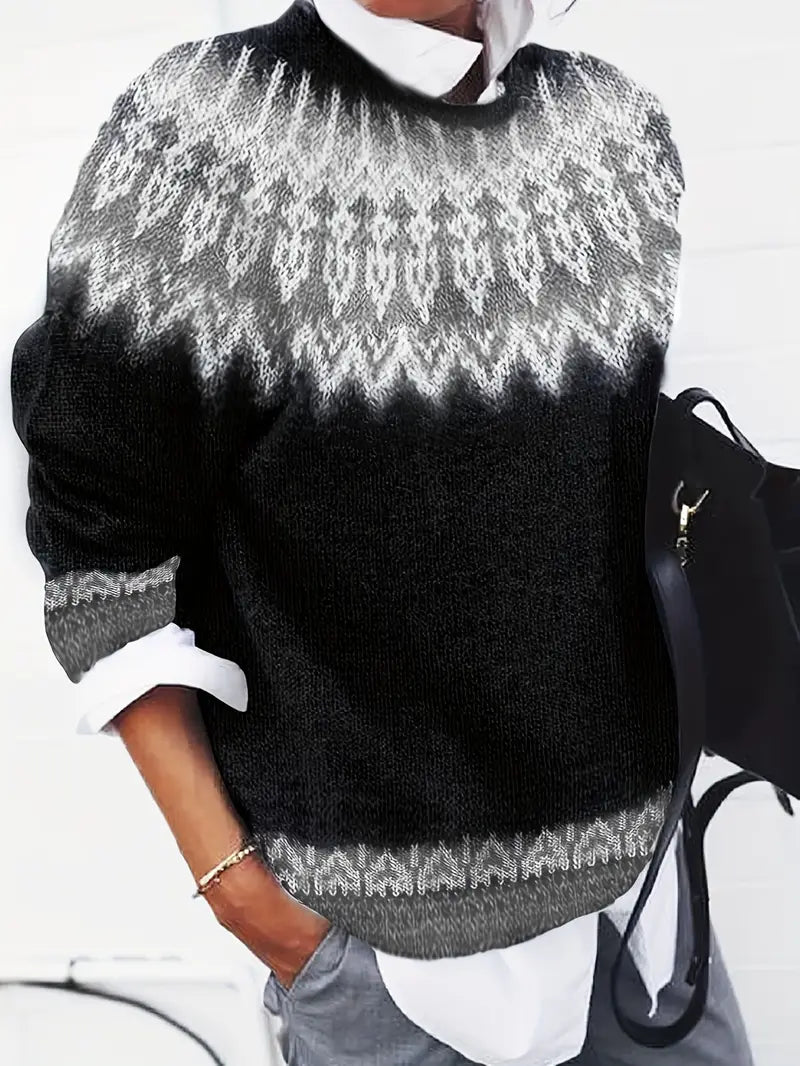 Eleanor™| Nordic Charm Sweater
