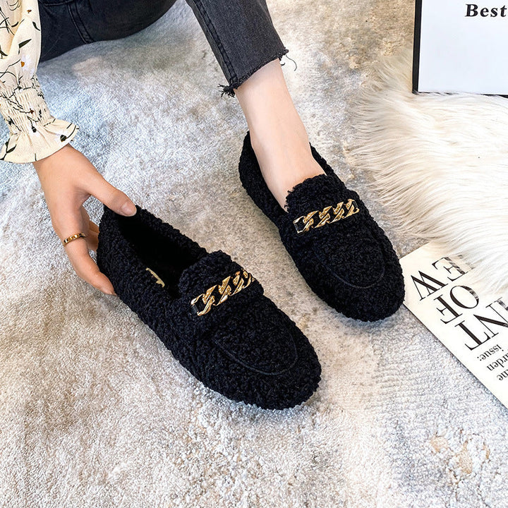 MIRIAM | Ultra Comfortable Teddy Loafers