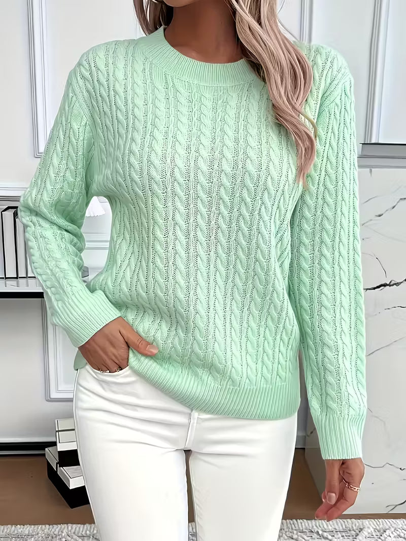 Eleanor™ | Aria Soft Knit Sweater