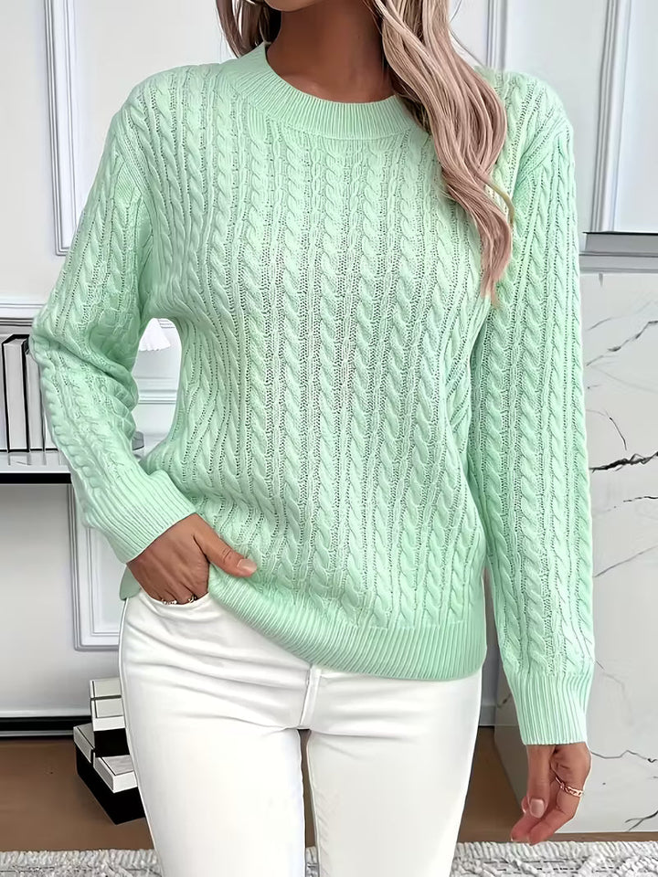 Eleanor™ | Aria Soft Knit Sweater