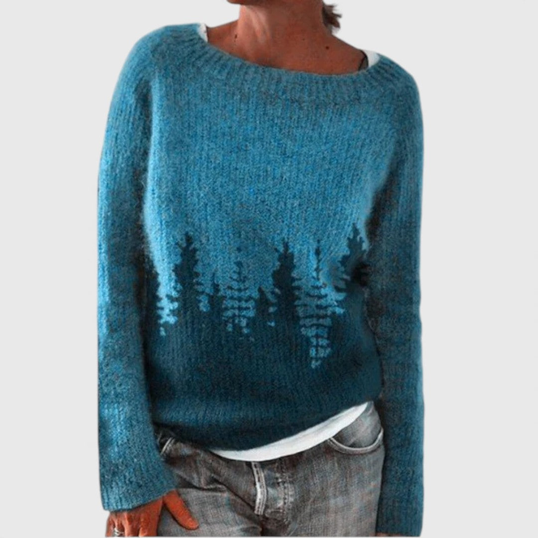 Emy - Comfortable Retro Sweater