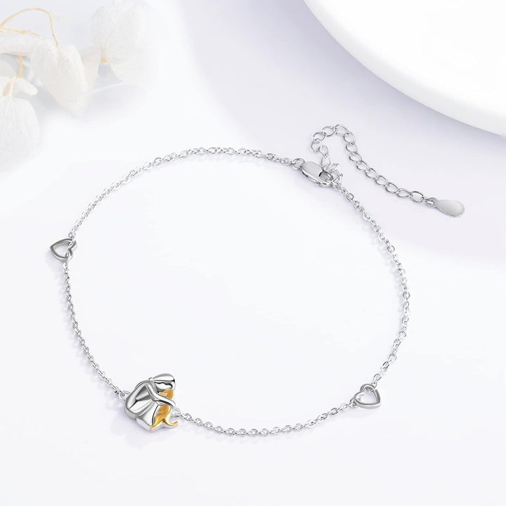 Luna™ | Pet Bond Silver Embrace Bracelet