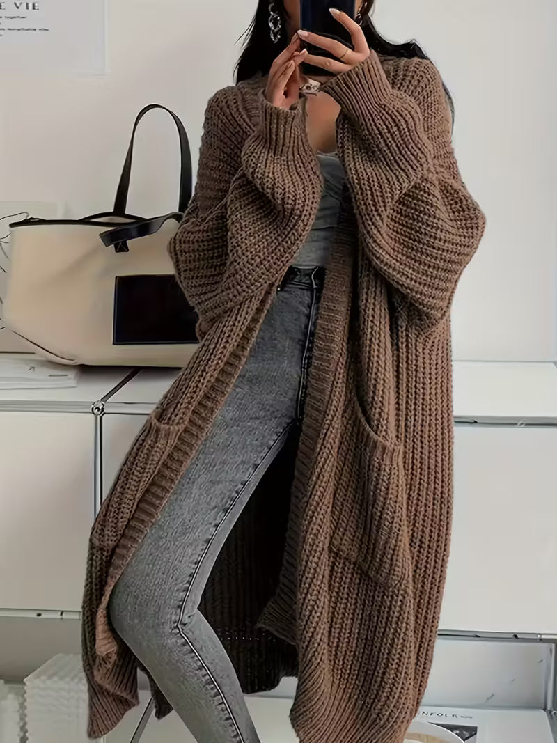 Eleanor™| Long Knitted Cardigan Women