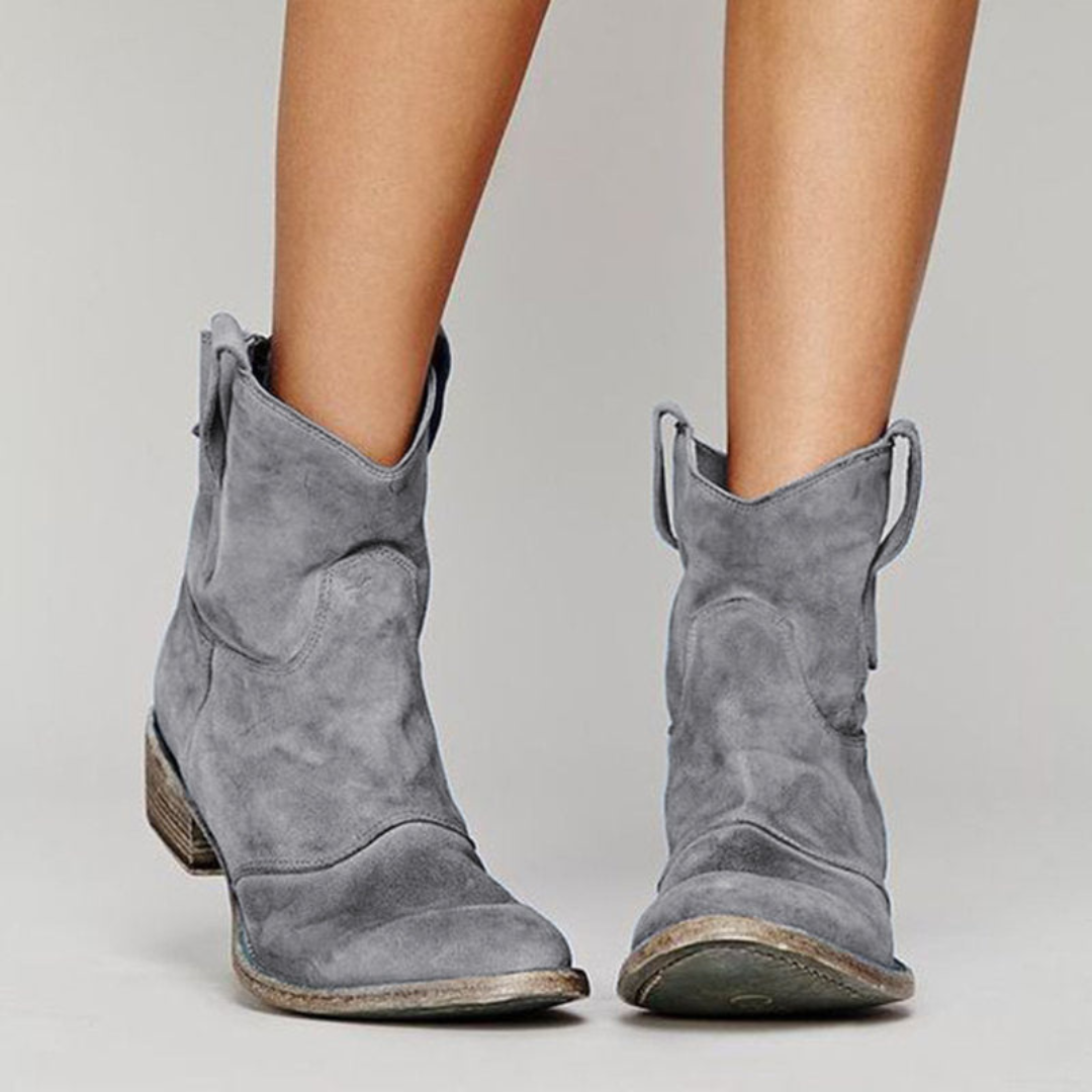 Courtney | Chic Suede Ankle Boots