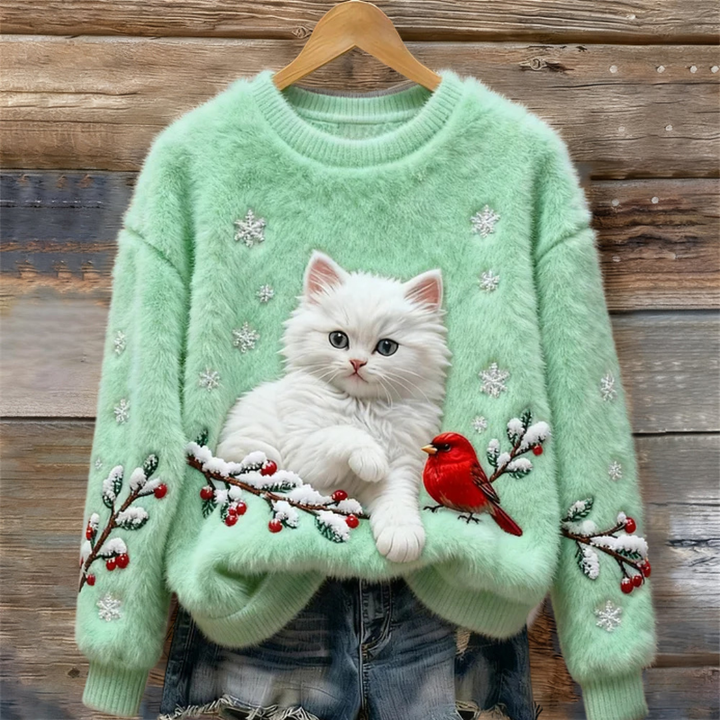 Talbot™ | Winter Kitten Teddy Sweater