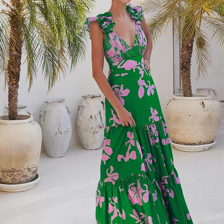 Mandy | Elegant Printed Swim Set