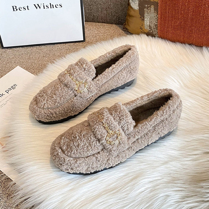 AMPARO | Ultra Comfortable Teddy Loafers