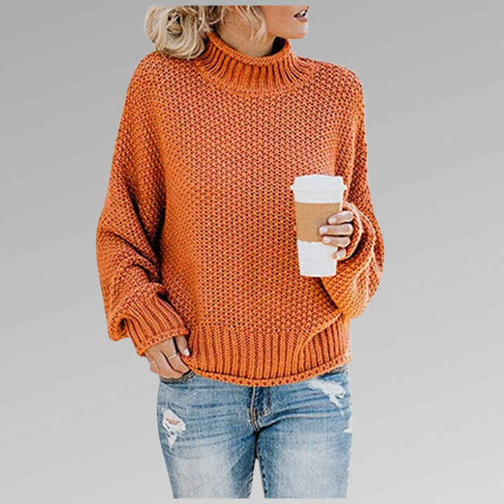 Braelyn | Pullover with High Collar