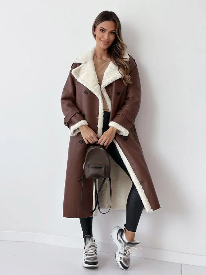 Vivianne - Elegant Shearling Jacket