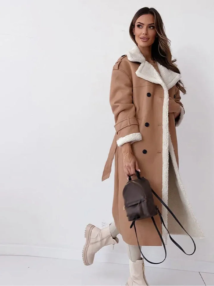 Vivianne - Elegant Shearling Jacket