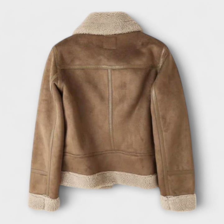Aurora | Aviator Shearling Jacket