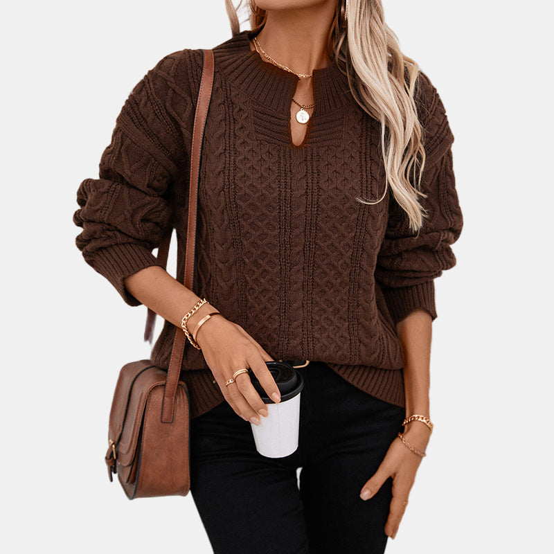 Eleanor™ | Classic Cable Sweater