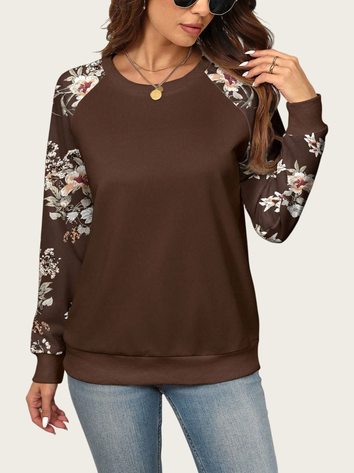 Eleanor™ | Blossom Contrast Sweatshirt