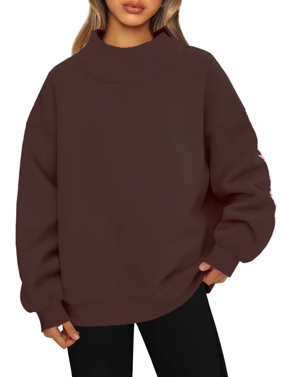 Eleanor™ | Essential High Collar Sweatshirt