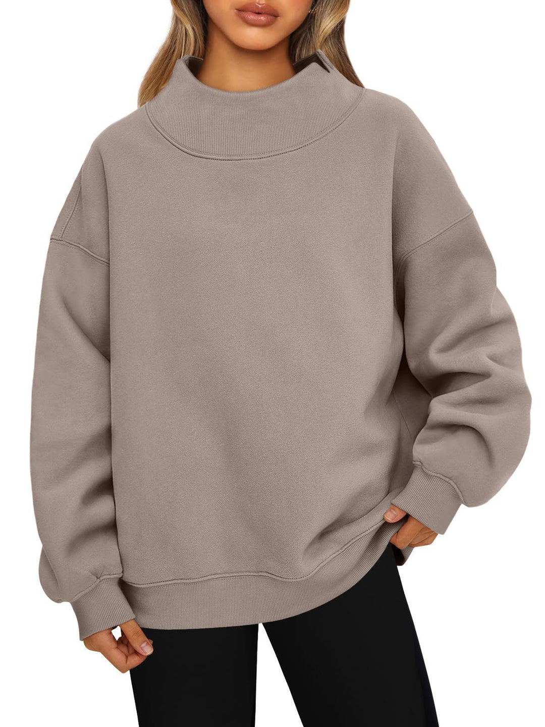 Eleanor™ | Essential High Collar Sweatshirt