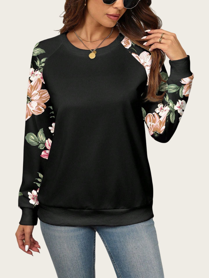 Eleanor™ | Blossom Contrast Sweatshirt