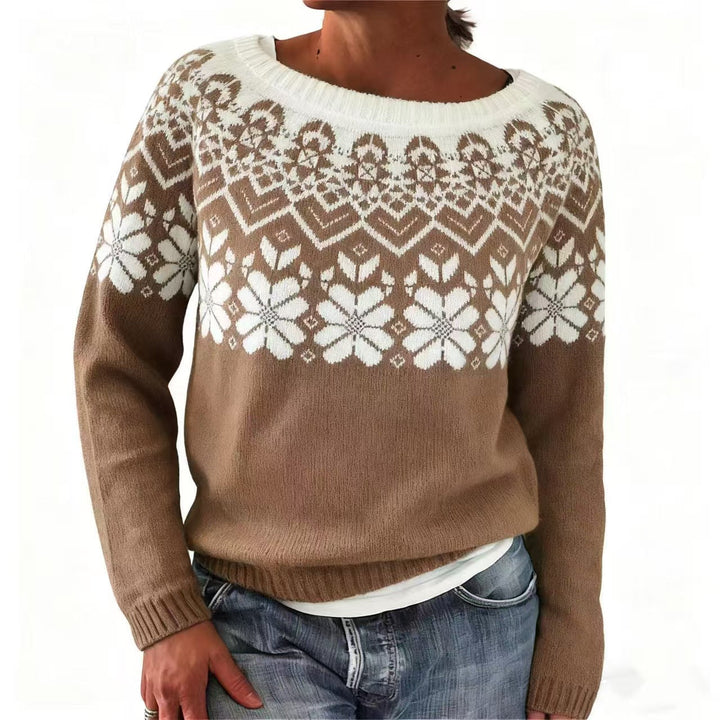 Eleanor™ | Winter Pattern Sweater