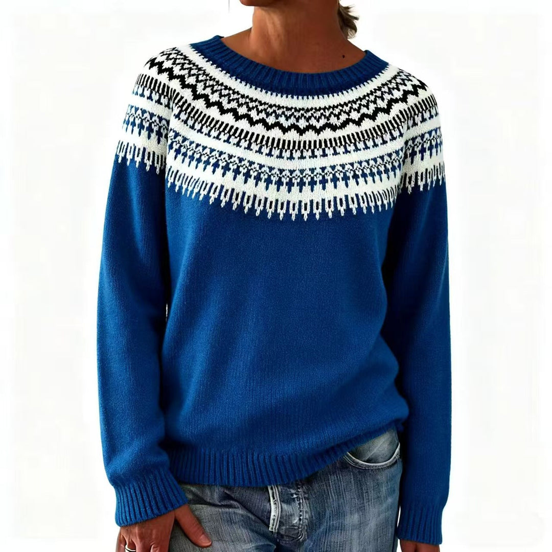 Eleanor™ | Winter Pattern Sweater