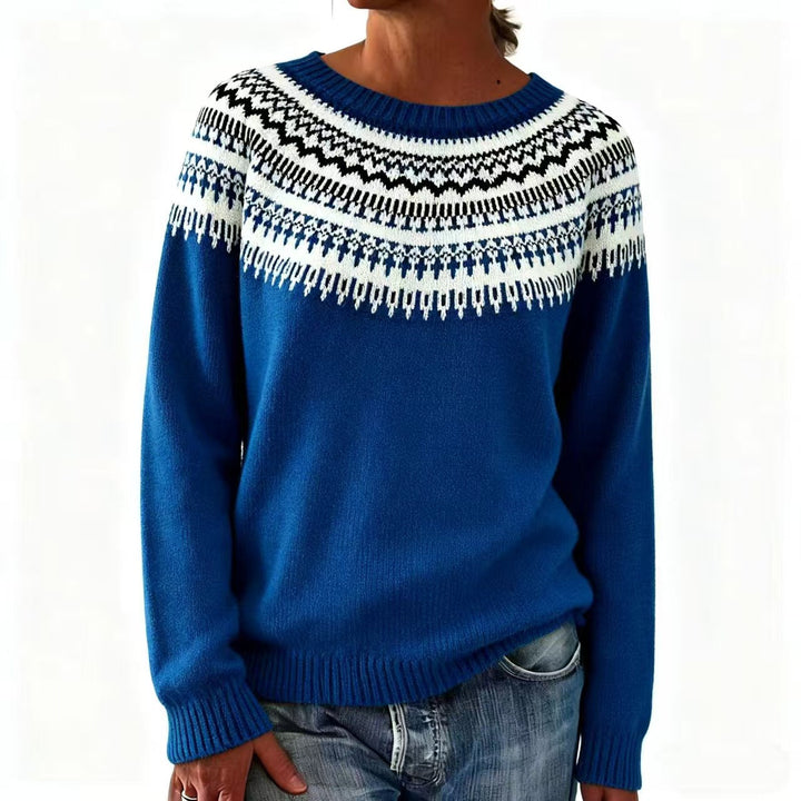Eleanor™ | Winter Pattern Sweater