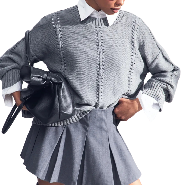 Eleanor™ | Ivy Knit Sweater