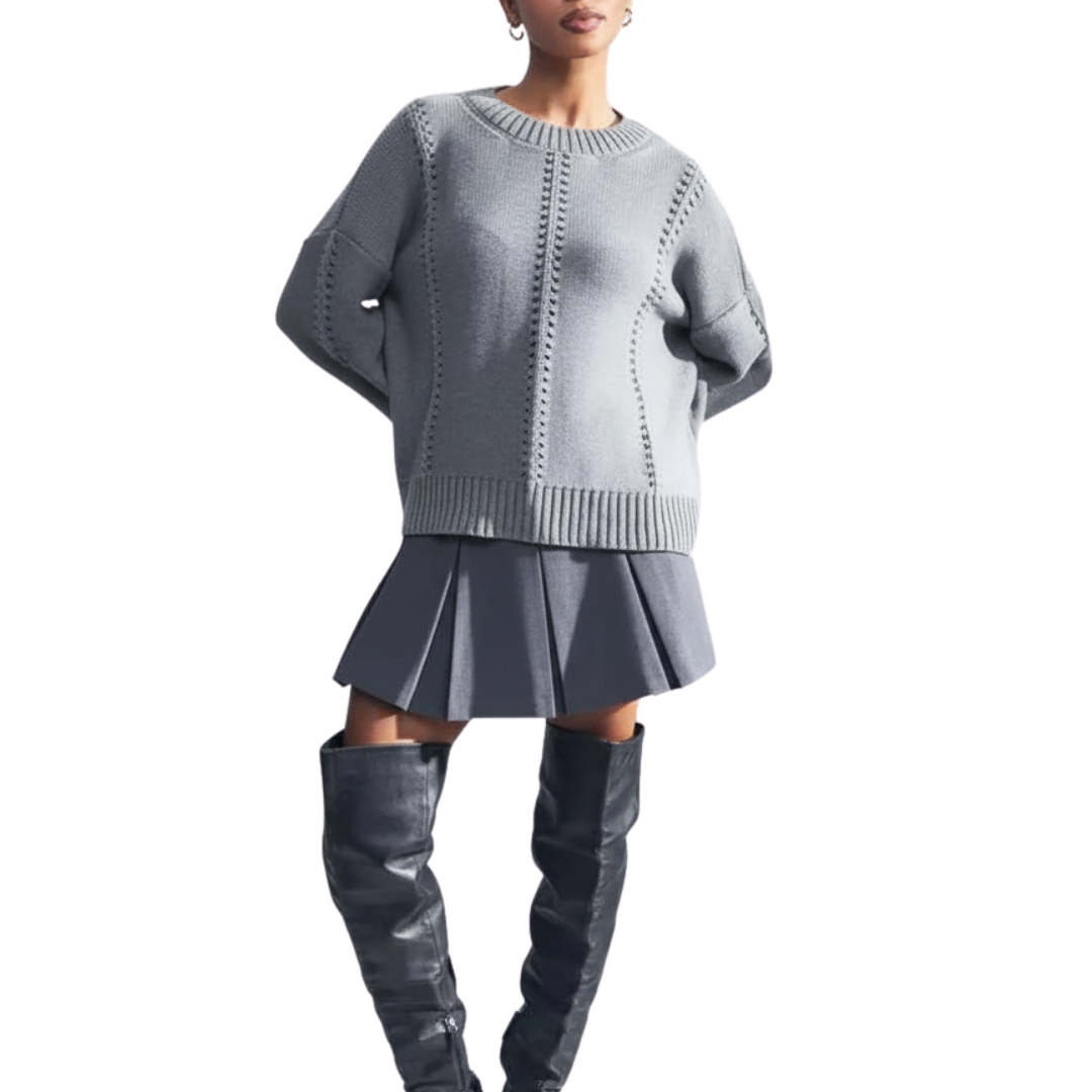 Eleanor™ | Ivy Knit Sweater