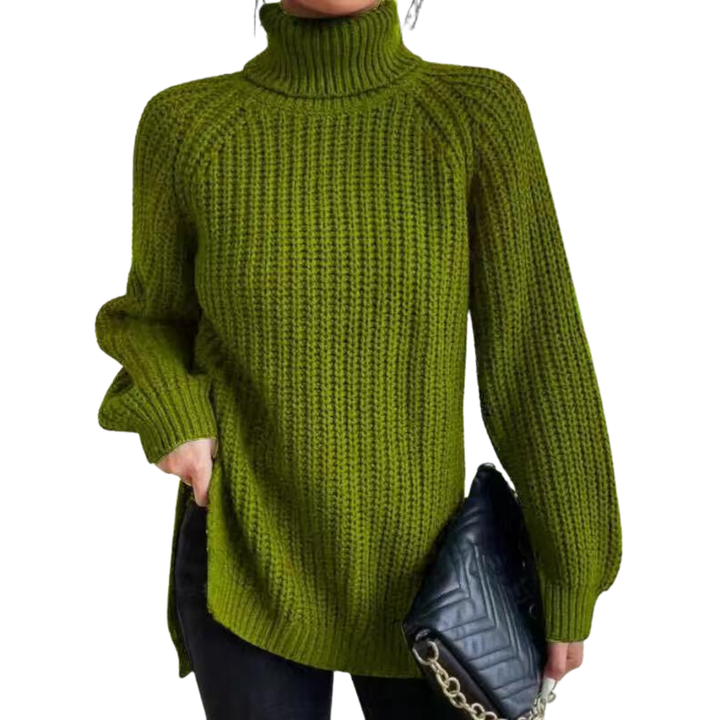 Eleanor™ | Cotton Ladies' Turtleneck for Winter