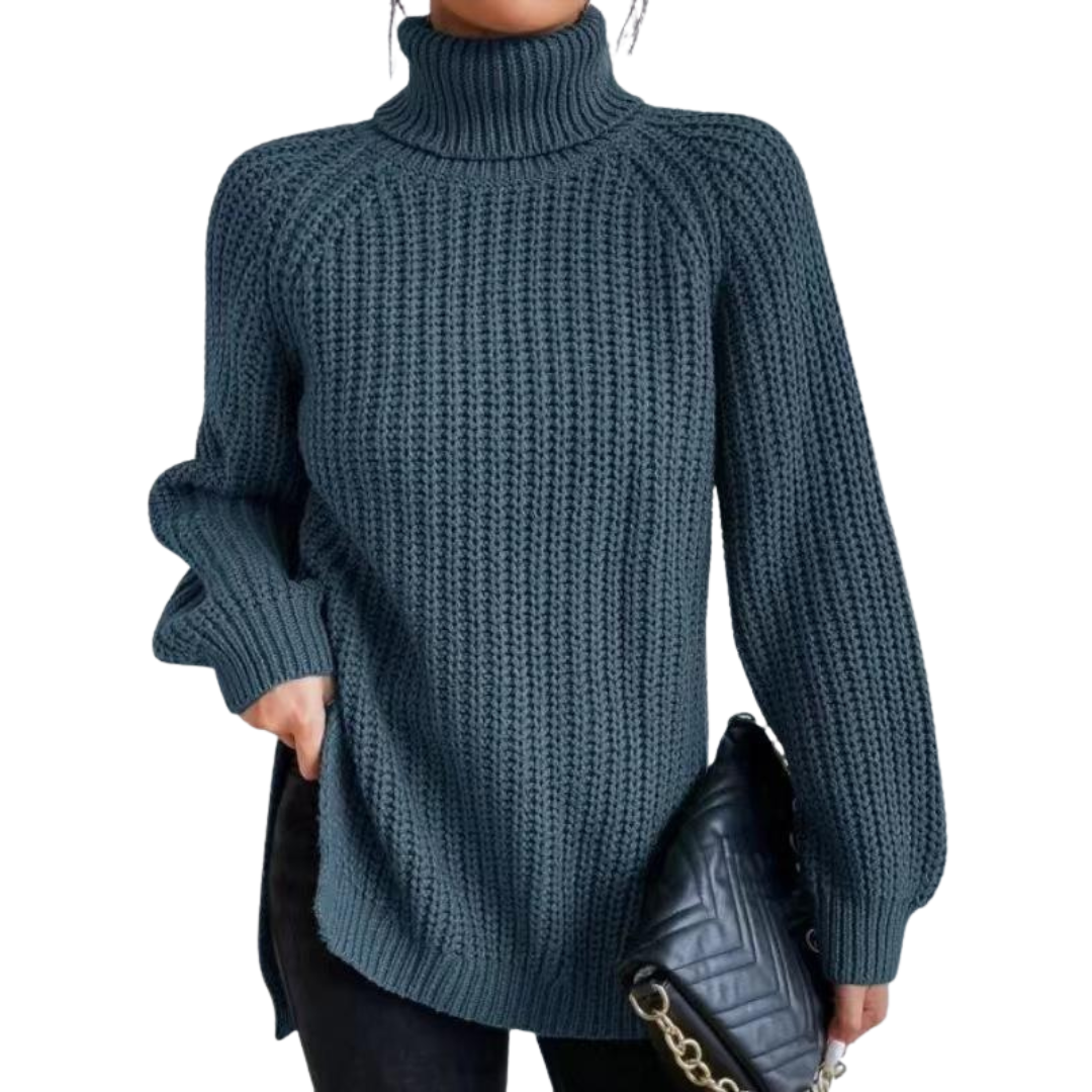 Eleanor™ | Cotton Ladies' Turtleneck for Winter