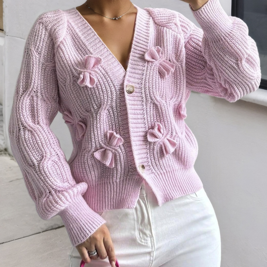 Eleanor™ | Bow Bliss Cardigan