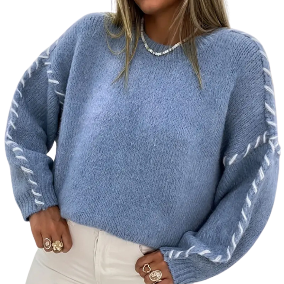 Eleanor™ | Frost Weave Sweater