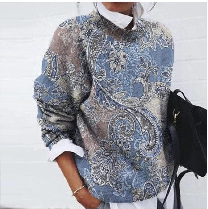 Eleanor™ | Trendy Floral Sweater