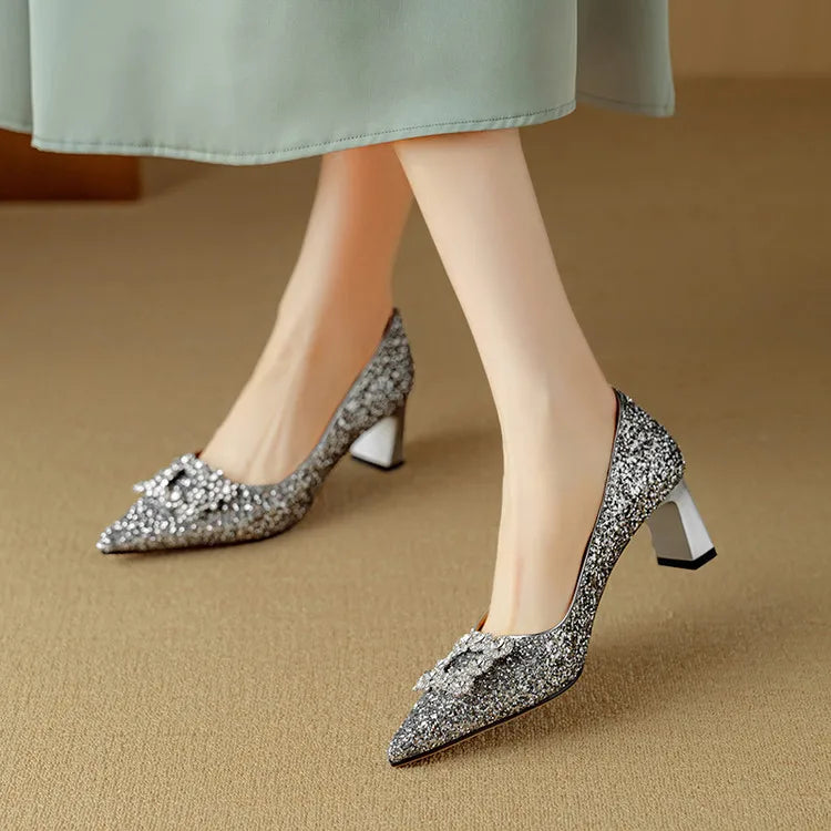 Gloria™| Glitter Pumps