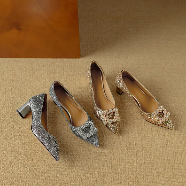 Gloria™| Glitter Pumps