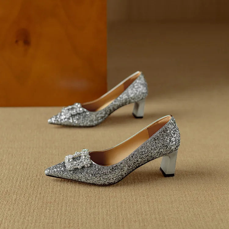 Gloria™| Glitter Pumps