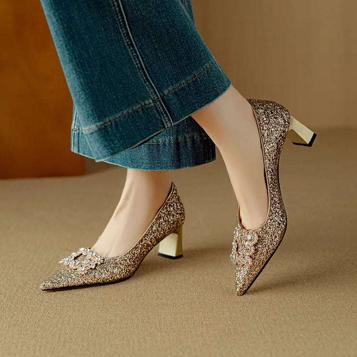 Gloria™| Glitter Pumps